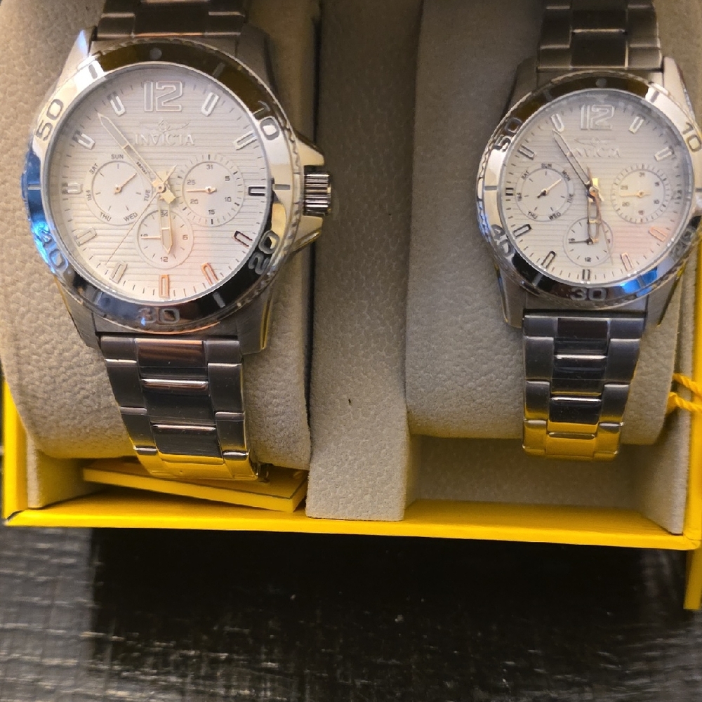 Invicta Celestrial Men's &Women's Watch Set